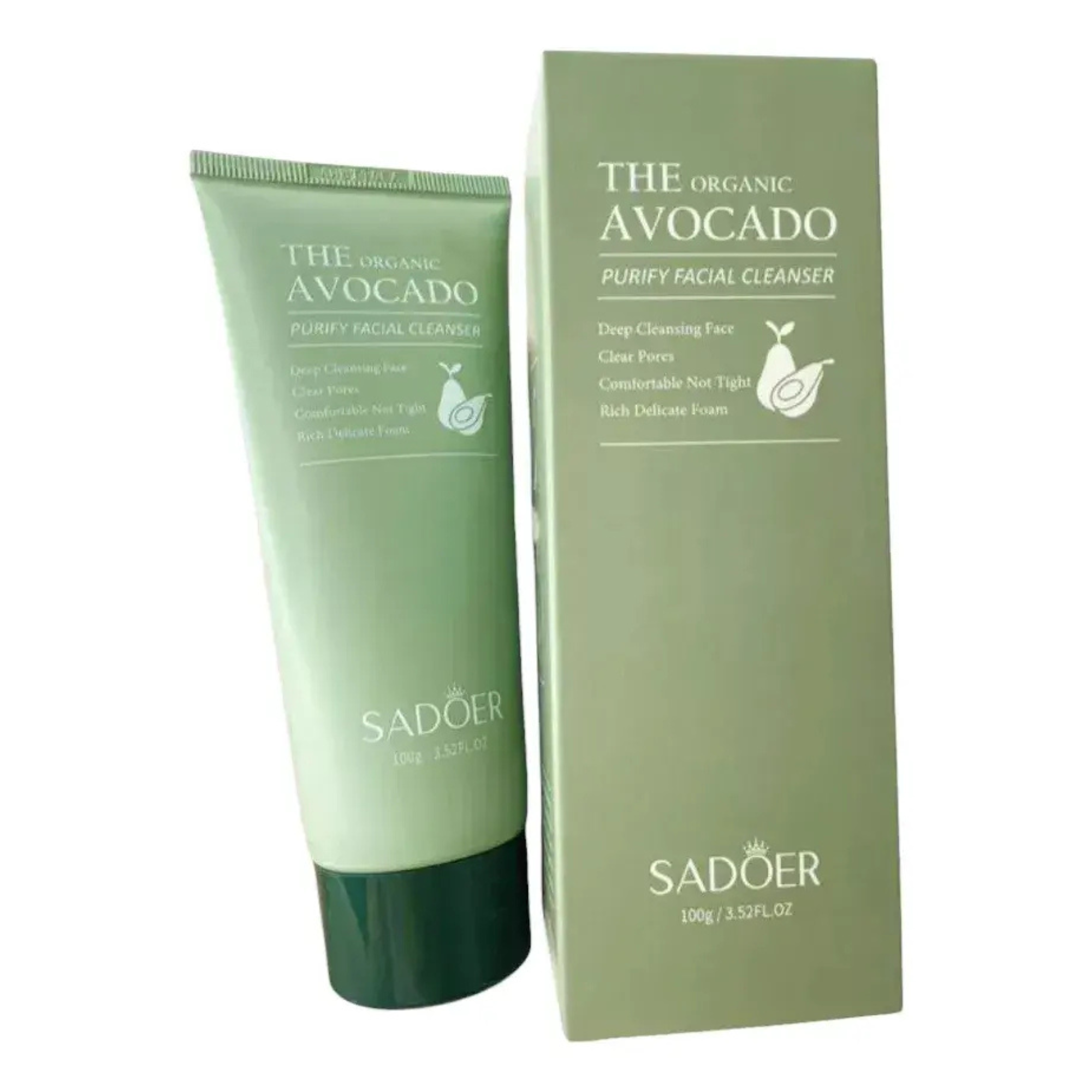 Limpiador Facial con Extracto de Aguacate  SADOER