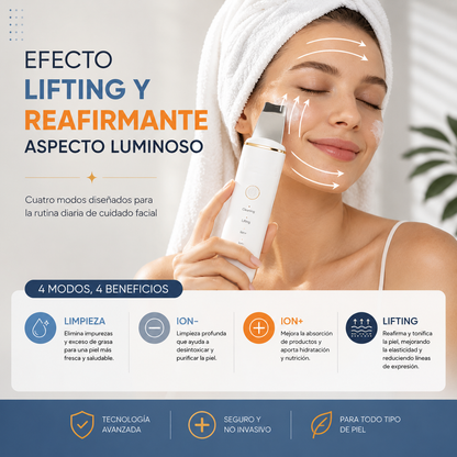 Peeling Ultrasónico de Limpieza Profunda