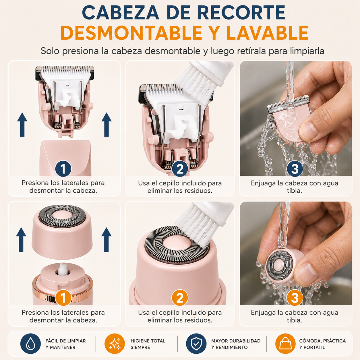 Depiladora 2 En 1. DEPILPLUS.