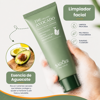 Limpiador Facial con Extracto de Aguacate  Sadoer