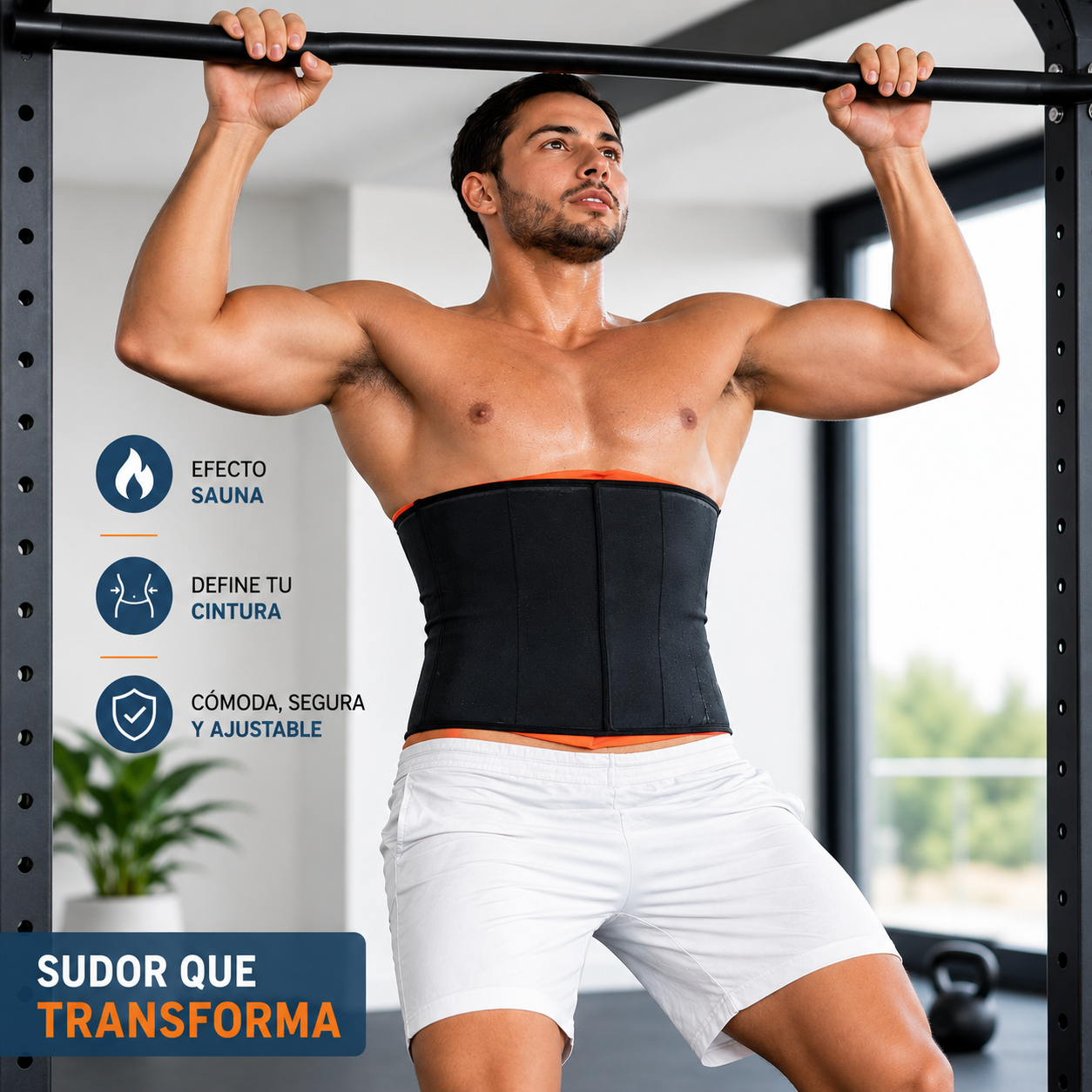 Faja Reductora Deportiva | Efecto Sauna Adelgazante