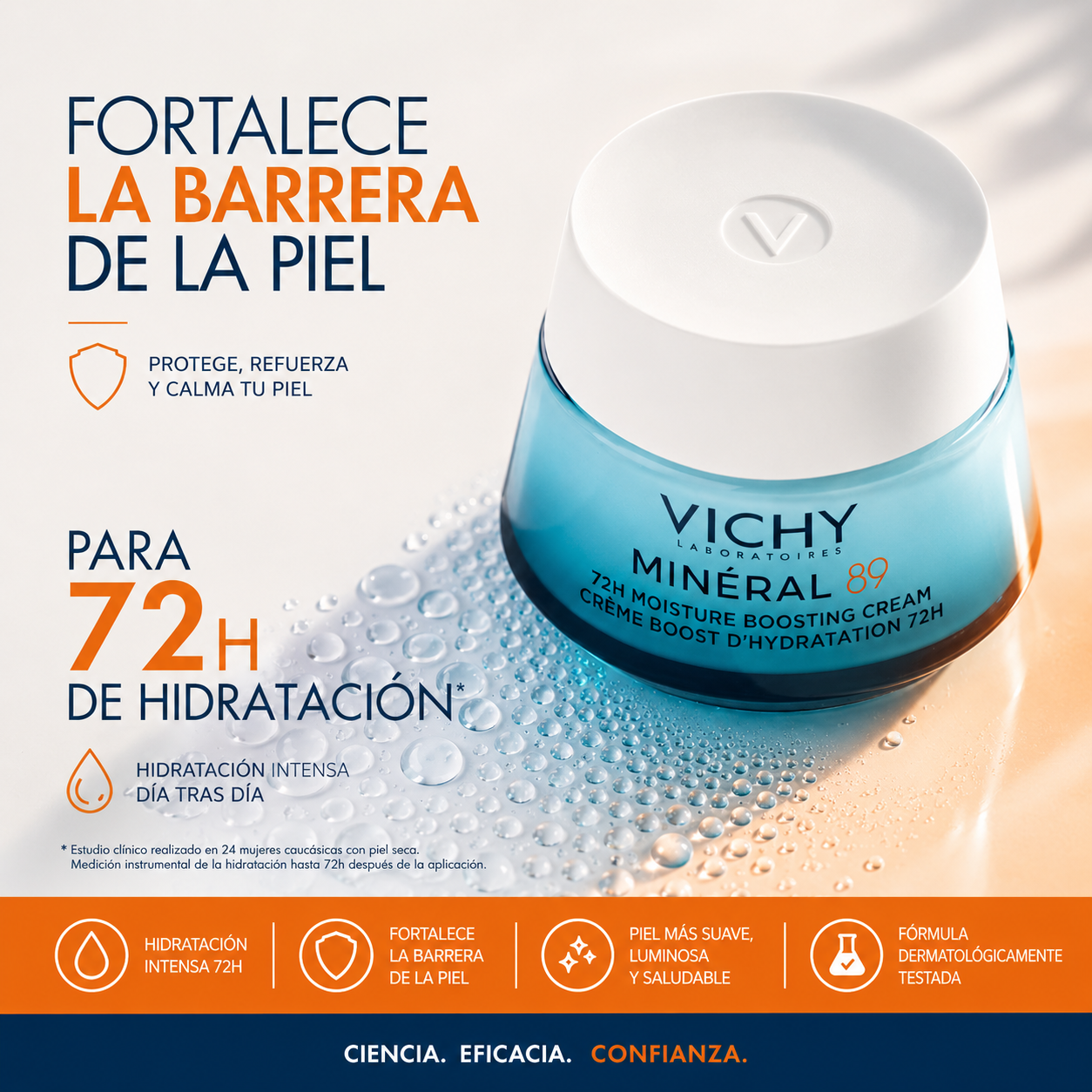1. Vichy Crema Mineral 89