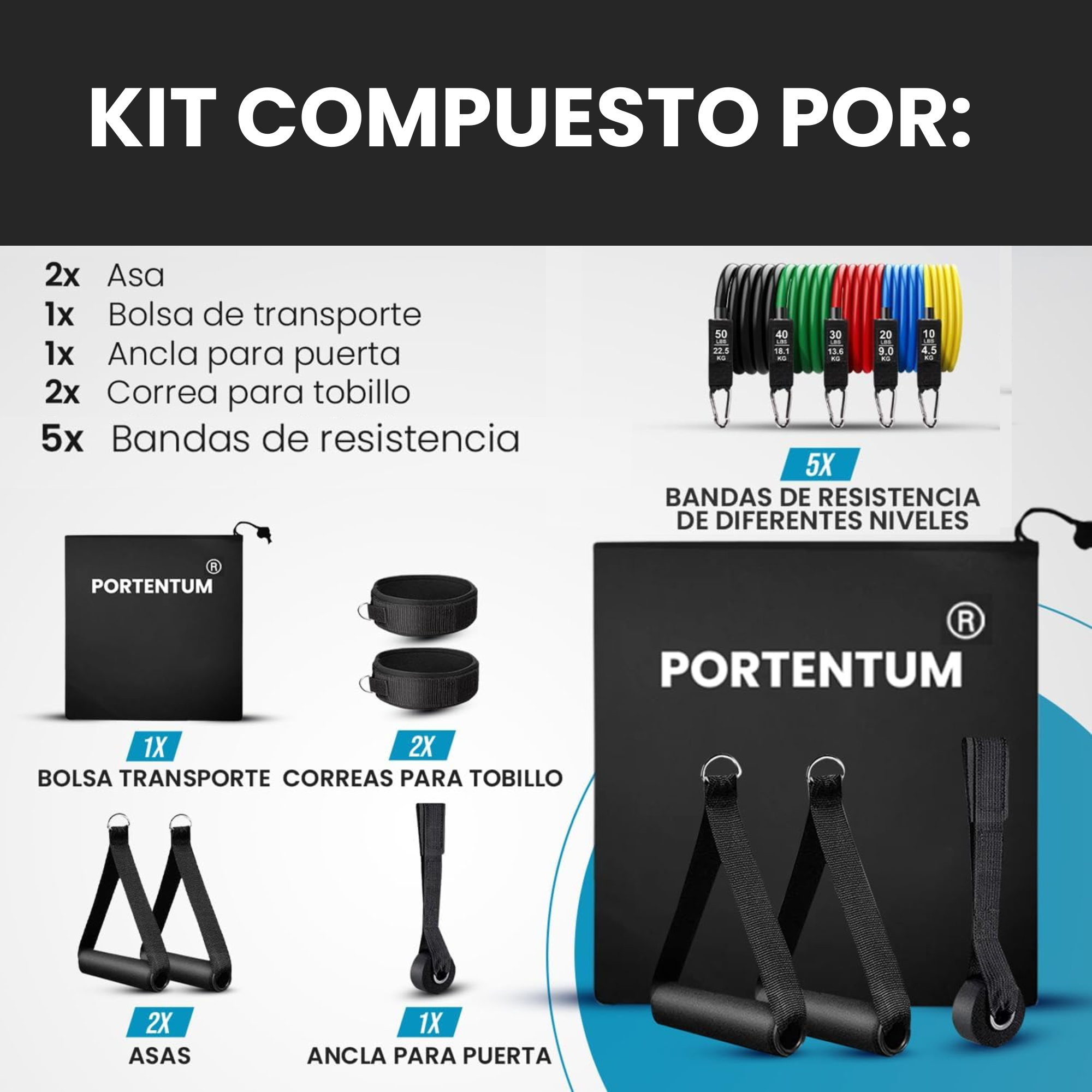 Gomas Elásticas Musculación