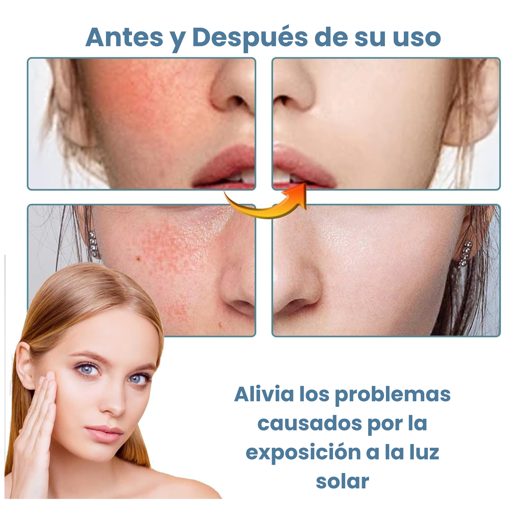 Sérum Solar Water-Fit SPF50+ PA+++ Protección Invisible, Hidratación Profunda y Cuidado Diario para Todo Tipo de Piel