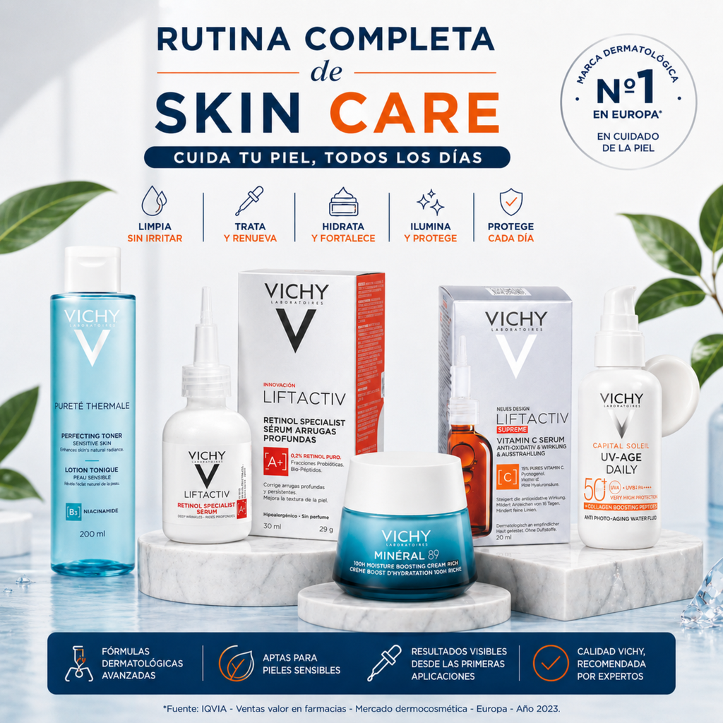 1. Pack Skin Care Completo con Vichy
