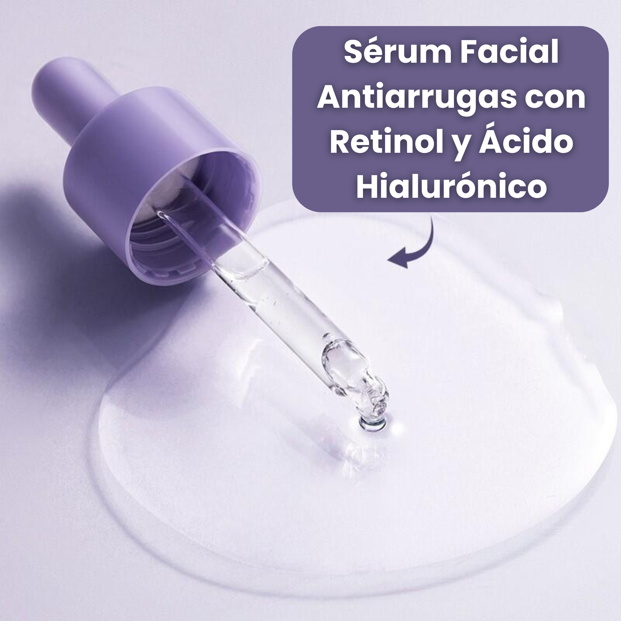 Sérum Facial Antiarrugas con Retinol y Ácido Hialurónico BIOAQUA
