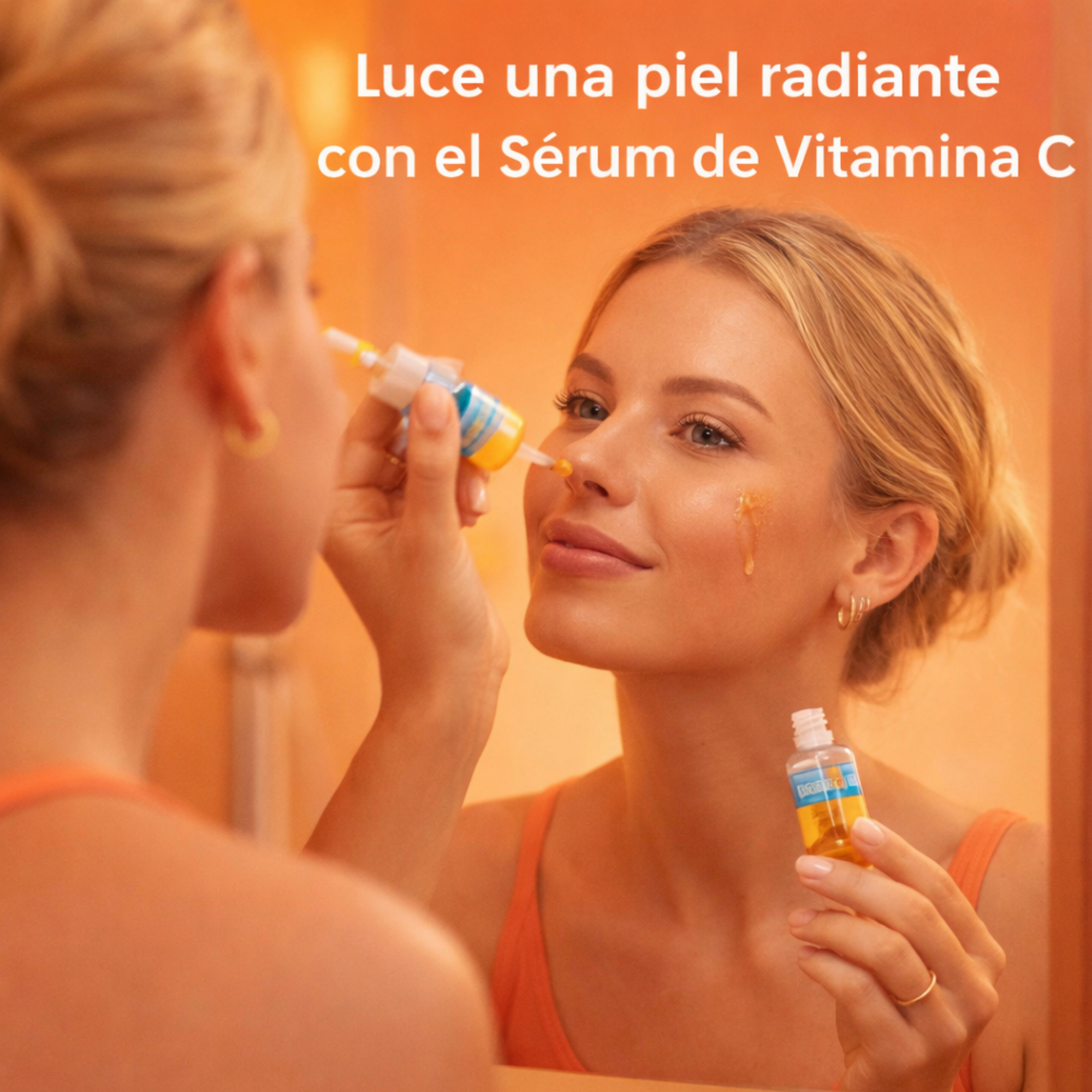 Sérum Facial Vitamina C + Escualano SADOER