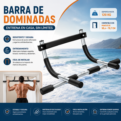 Barra de entrenamiento 4 en 1.
