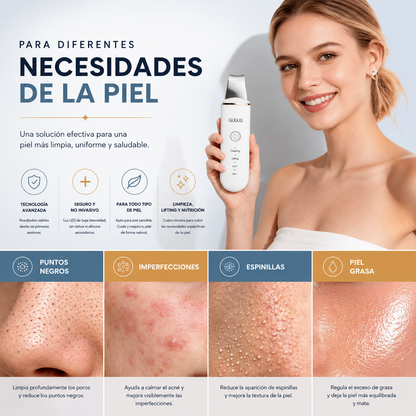 Peeling Ultrasónico de Limpieza Profunda