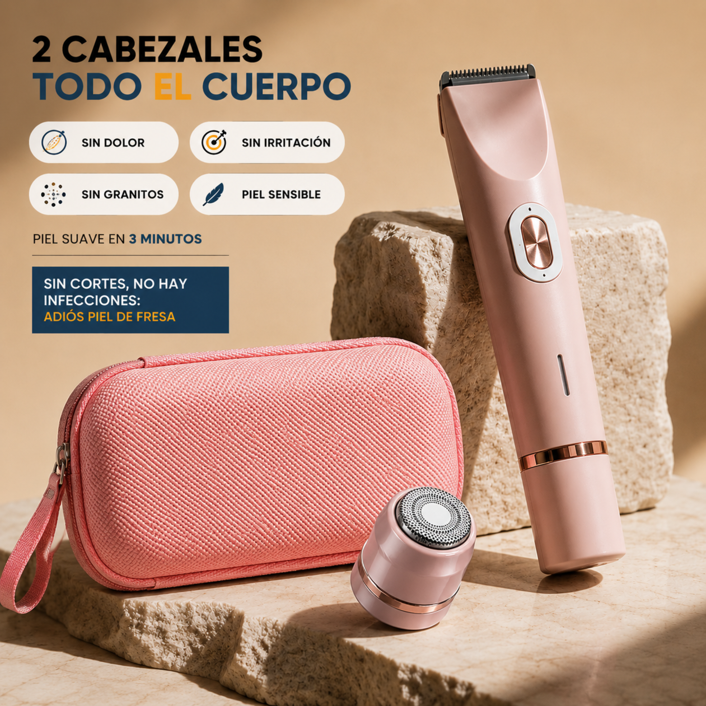 Depiladora 2 En 1. DEPILPLUS.