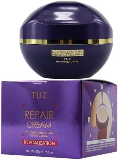 CREMA FACIAL REPARADORA ANTI-EDAD CON COLAGENO