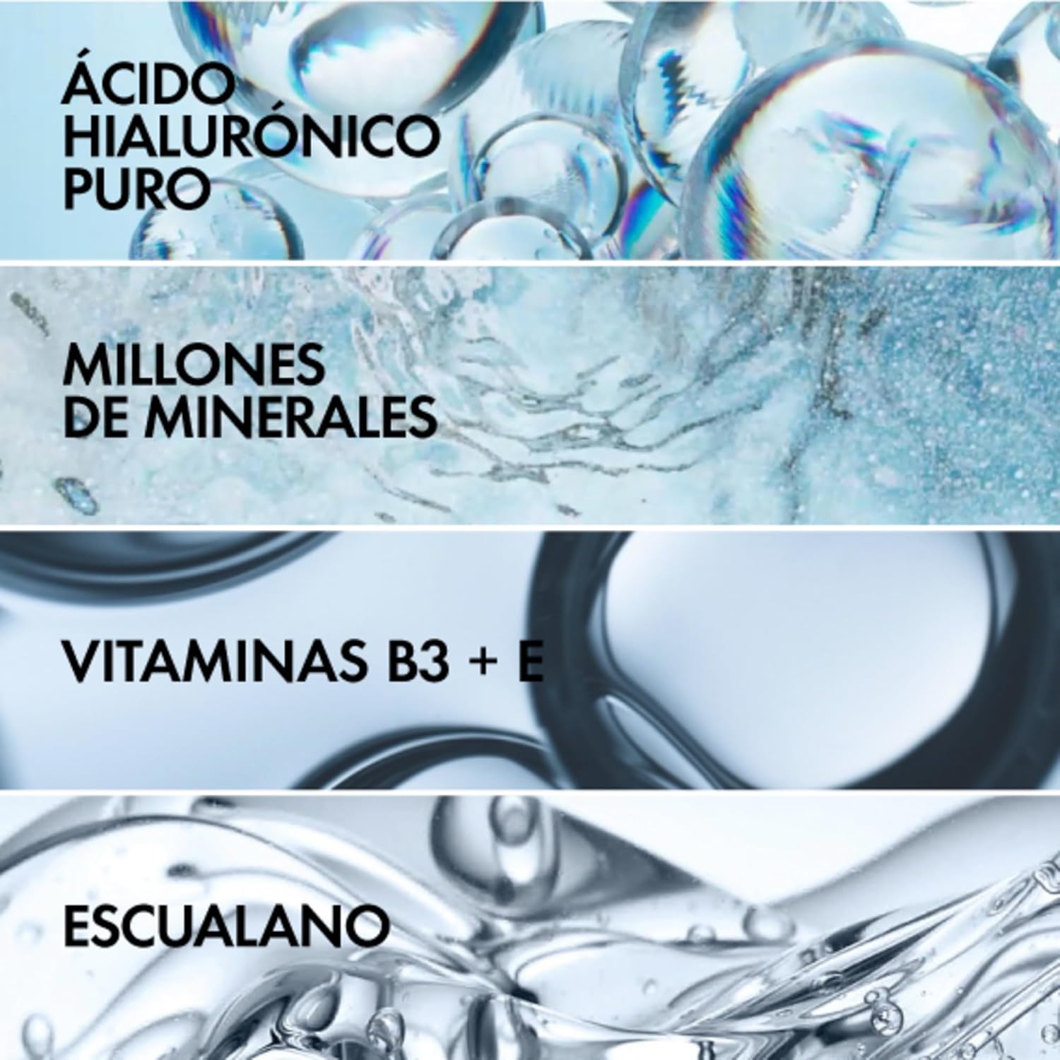 1. Vichy Crema Potenciadora Hidratante Ligera, Para Pieles Sensibles, Fortalece la Barrera de Hidratación durante 72 Horas, Enriquecida con Ácido Hialurónico y Escualeno, Sin Sulfatos, Minéral 89