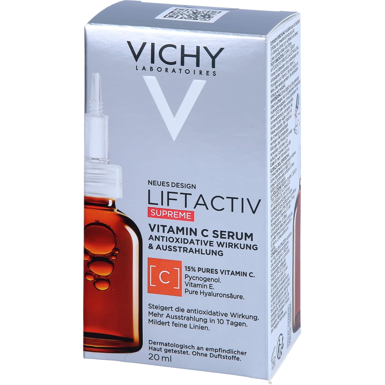 1.Vichy Sérum Antiedad, Con Vitamina C, Antioxidante, Combate los Signos de Envejecimiento, la Falta de Luminosidad y el Aspecto Fatigado