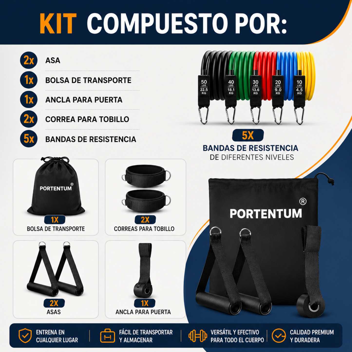 Gomas Elásticas Musculación