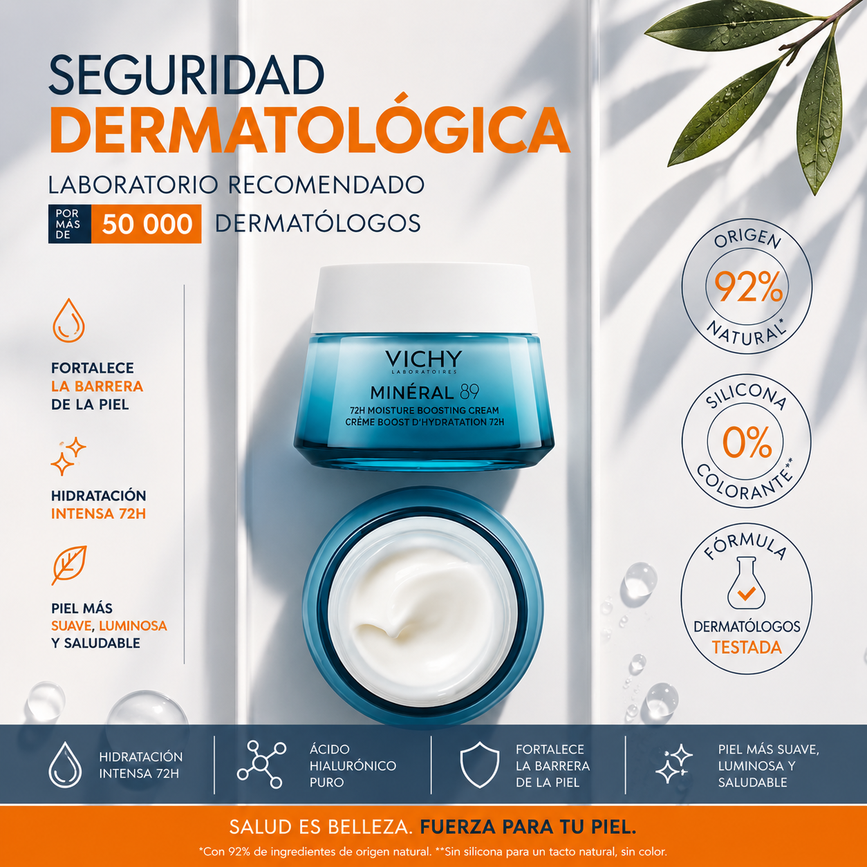 1. Vichy Crema Mineral 89