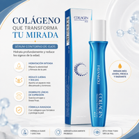 Sérum Contorno de Ojos Antiedad Blanqueante con Colágeno