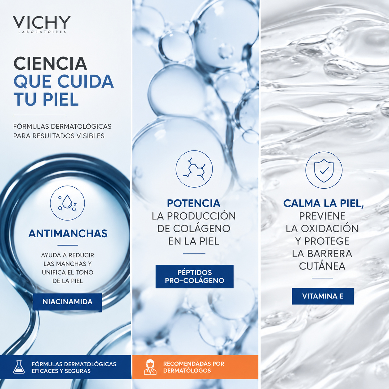 1. Vichy Líquido Fotoprotector UV-Age de Uso Diario