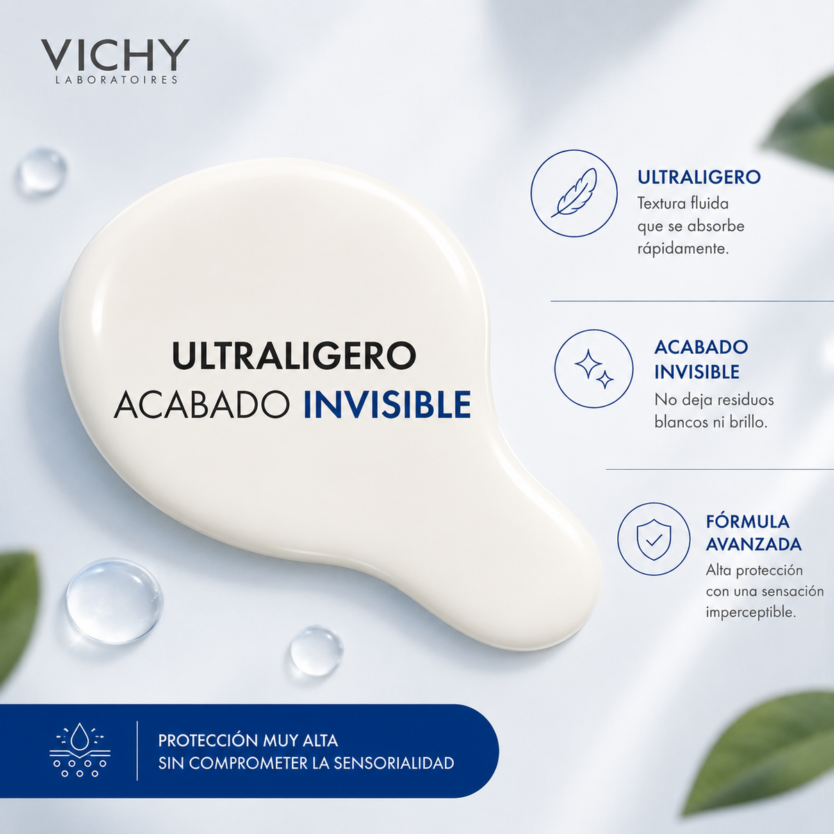1. Vichy Líquido Fotoprotector UV-Age de Uso Diario