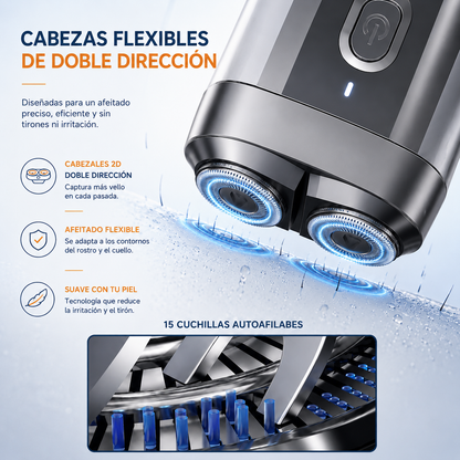 Afeitadora de Precisión Magnética Portátil