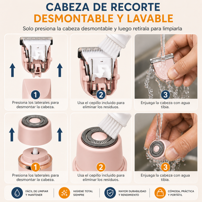 Depiladora 2 En 1. DEPILPLUS.