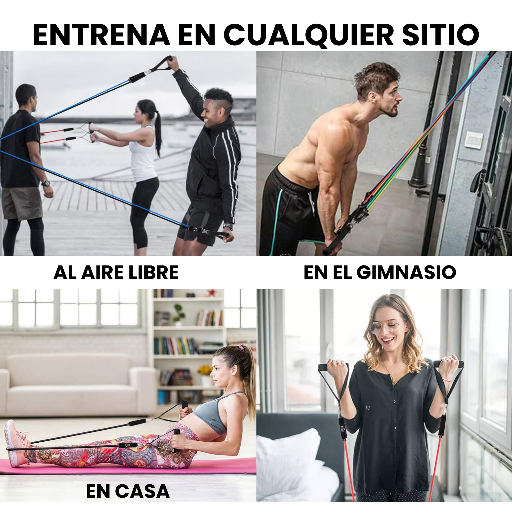 Gomas Elásticas Musculación