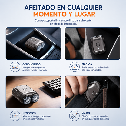 Afeitadora de Precisión Magnética Portátil