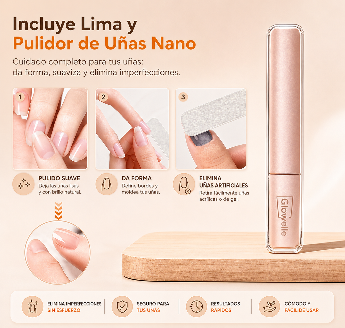 Pedicura Completa 2 en 1. Uñas y pies