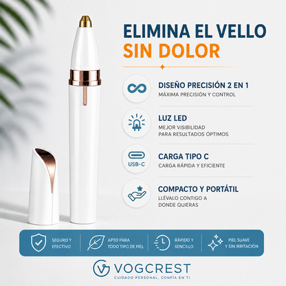 Recortador facial de cejas