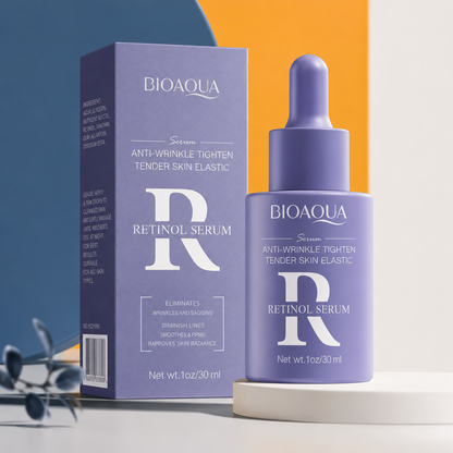 Sérum Facial con Retinol y Ácido Hialurónico